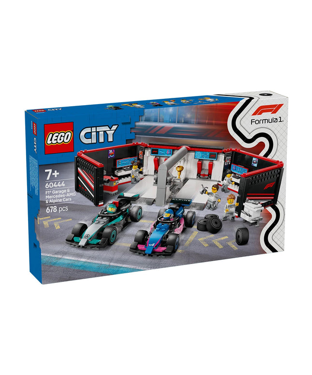 LEGO® City 60444 - Гараж от F1® с коли Mercedes-AMG и Alpine